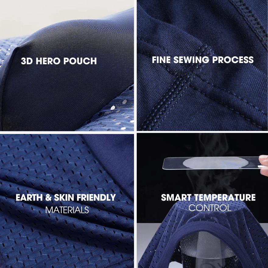 BAMBOO FIBRE BOXER SHORTS - FOR ALL-DAY COMFORT