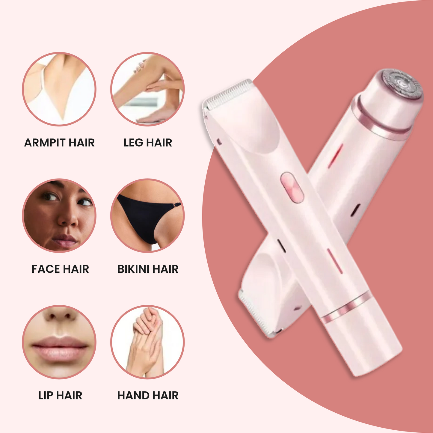 The Ultimate 2-in-1 Body Shaver (50% OFF)