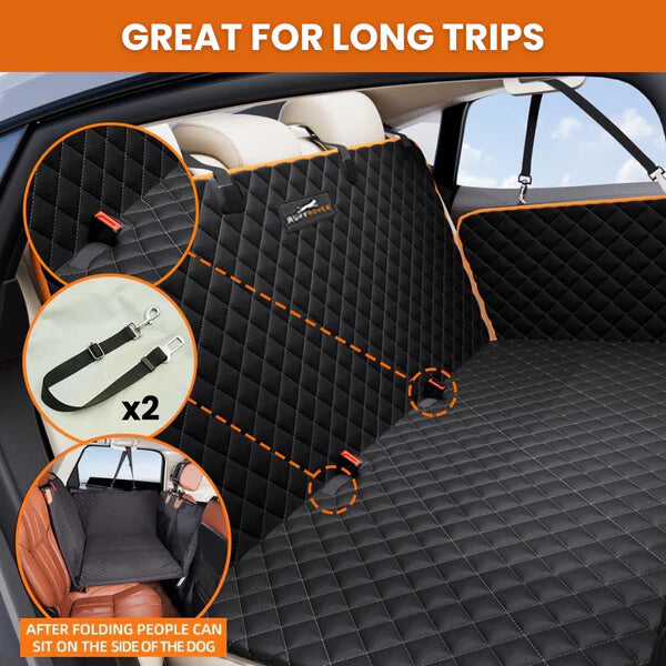 Hard Bottom Dog Car Seat Protector