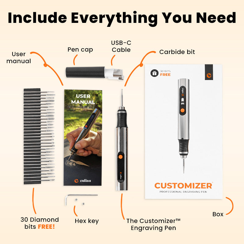 Get Hooked With The Original Customizer Engraving Pen