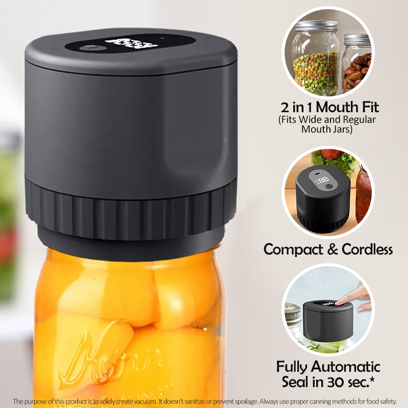 Mason Jar Vacuum Sealer