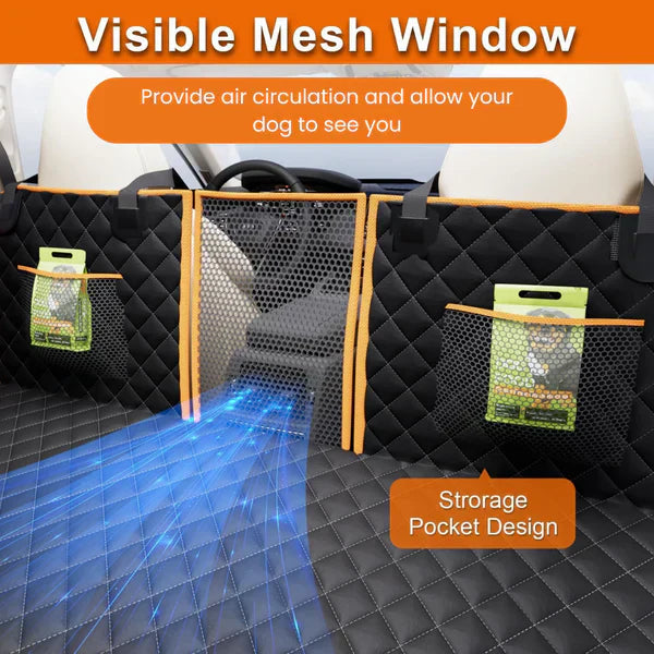 Hard Bottom Dog Car Seat Protector