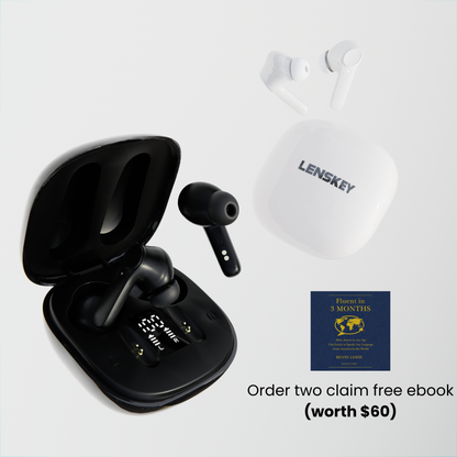 Lenskey™  AI Translation Earbuds
