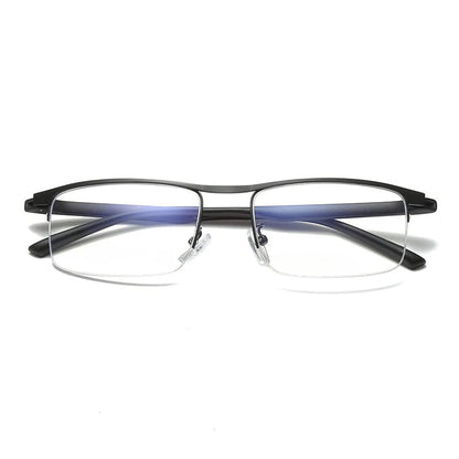 Light Luxury Multifocus Color Changing Anti-Blue Light Reading Glasses