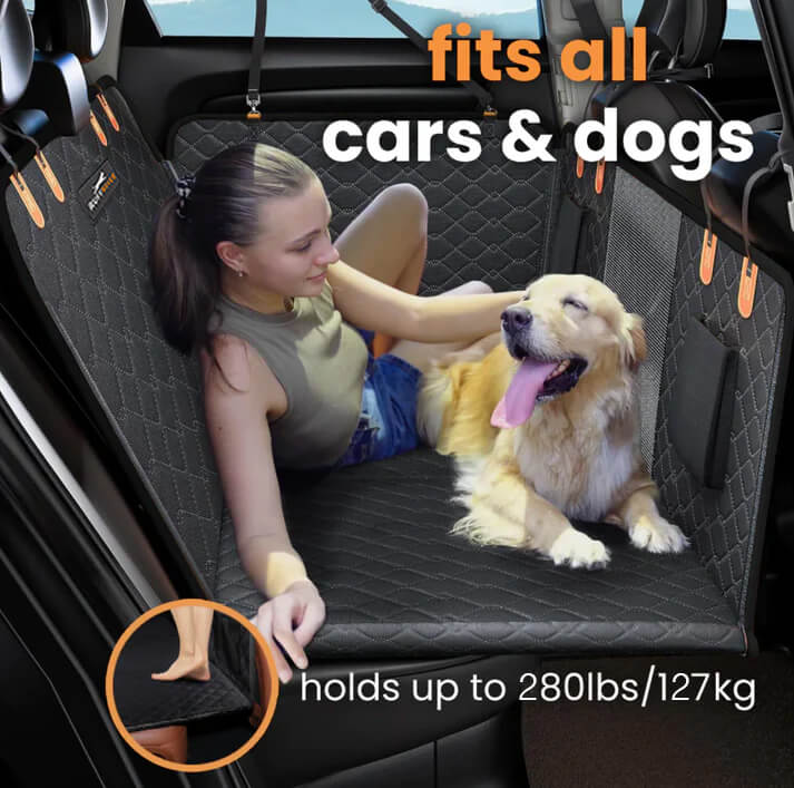 Hard Bottom Dog Car Seat Protector