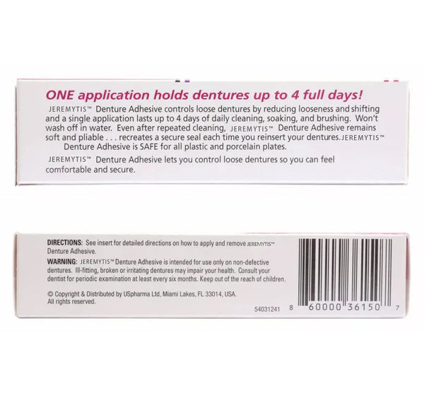 ⏰[Official Brand Store 24-Hours Promotion Buy 1 Get 2 Free] JEREMYTIS™ Thermoplastic Denture Adhesive